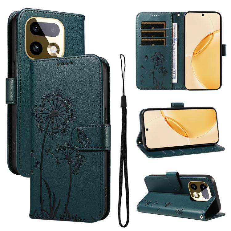 Dandelion Embossed Pattern Flip Leather Phone Case, For Realme 16T 5G, For Realme 16 Pro+ 5G Global, For Realme 16 Pro 5G Global, For Realme P4x 5G, For Realme C85 5G / 15X 5G India, For Realme C85 Pro 4G, For Realme 15T 5G, For Realme C71 4G India    ...