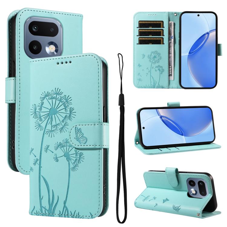 Dandelion Embossed Pattern Flip Leather Phone Case, For Realme 16T 5G, For Realme 16 Pro+ 5G Global, For Realme 16 Pro 5G Global, For Realme P4x 5G, For Realme C85 5G / 15X 5G India, For Realme C85 Pro 4G, For Realme 15T 5G, For Realme C71 4G India    ...
