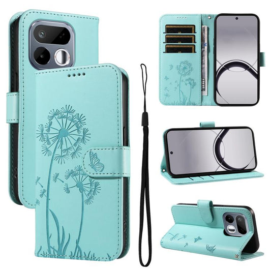 Dandelion Embossed Pattern Flip Leather Phone Case, For Realme 16T 5G, For Realme 16 Pro+ 5G Global, For Realme 16 Pro 5G Global, For Realme P4x 5G, For Realme C85 5G / 15X 5G India, For Realme C85 Pro 4G, For Realme 15T 5G, For Realme C71 4G India    ...
