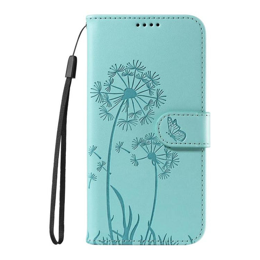 Dandelion Embossed Pattern Flip Leather Phone Case, For Realme 16T 5G, For Realme 16 Pro+ 5G Global, For Realme 16 Pro 5G Global, For Realme P4x 5G, For Realme C85 5G / 15X 5G India, For Realme C85 Pro 4G, For Realme 15T 5G, For Realme C71 4G India    ...