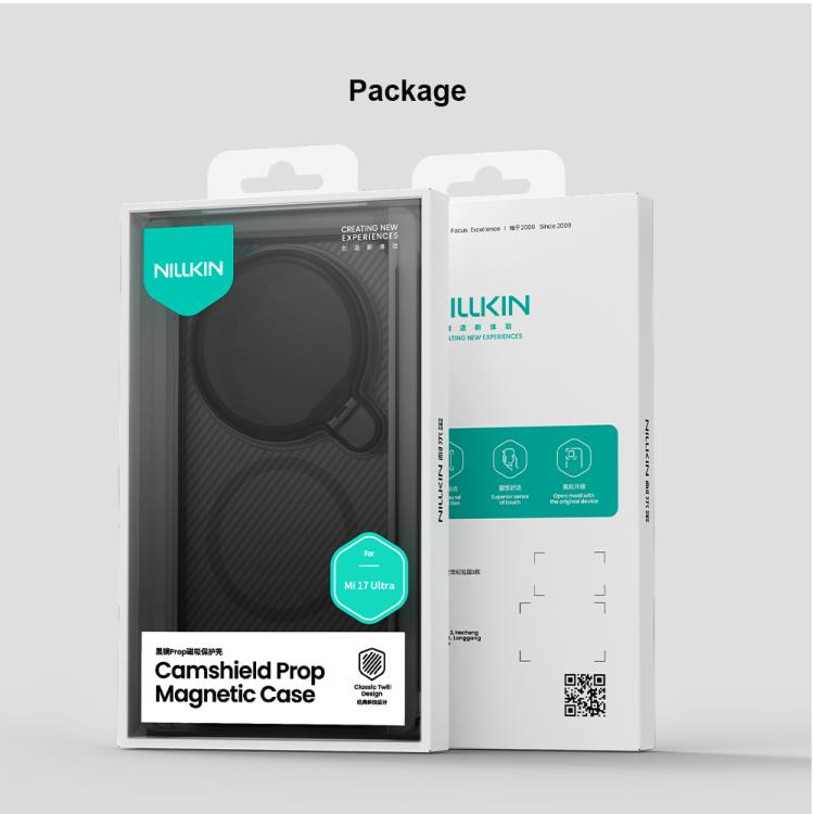 NILLKIN CamShield Prop MagSafe Magnetic Translucent PC Phone Case, For Xiaomi 17 Ultra