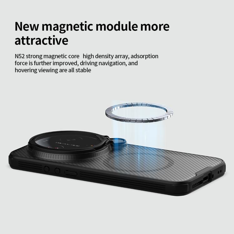 NILLKIN CamShield Prop MagSafe Magnetic Translucent PC Phone Case, For Xiaomi 17 Ultra