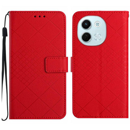 Rhombic Grid Texture Leather Phone Case, For Tecno Spark 40C, For Tecno Pova 7 5G, For Tecno Spark 40 Pro+ 4G, For Tecno Spark 40 Pro 4G, For Tecno Spark 40 4G, For Tecno Pova 7 Ultra 5G, For Tecno Pova 7 4G, For Tecno Pova Curve 5G                    ...