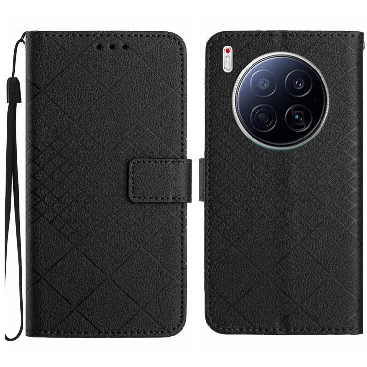 Rhombic Grid Texture Leather Phone Case, For Tecno Spark 40C, For Tecno Pova 7 5G, For Tecno Spark 40 Pro+ 4G, For Tecno Spark 40 Pro 4G, For Tecno Spark 40 4G, For Tecno Pova 7 Ultra 5G, For Tecno Pova 7 4G, For Tecno Pova Curve 5G                    ...