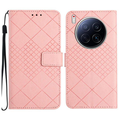 Rhombic Grid Texture Leather Phone Case, For Tecno Spark 40C, For Tecno Pova 7 5G, For Tecno Spark 40 Pro+ 4G, For Tecno Spark 40 Pro 4G, For Tecno Spark 40 4G, For Tecno Pova 7 Ultra 5G, For Tecno Pova 7 4G, For Tecno Pova Curve 5G                    ...