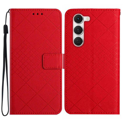 Rhombic Grid Texture Leather Phone Case, For Tecno Spark 40C, For Tecno Pova 7 5G, For Tecno Spark 40 Pro+ 4G, For Tecno Spark 40 Pro 4G, For Tecno Spark 40 4G, For Tecno Pova 7 Ultra 5G, For Tecno Pova 7 4G, For Tecno Pova Curve 5G                    ...