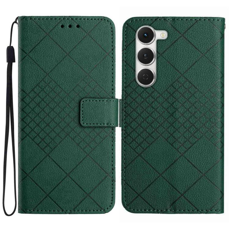 Rhombic Grid Texture Leather Phone Case, For Tecno Spark 40C, For Tecno Pova 7 5G, For Tecno Spark 40 Pro+ 4G, For Tecno Spark 40 Pro 4G, For Tecno Spark 40 4G, For Tecno Pova 7 Ultra 5G, For Tecno Pova 7 4G, For Tecno Pova Curve 5G                    ...