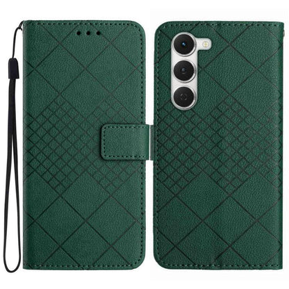 Rhombic Grid Texture Leather Phone Case, For Tecno Spark 40C, For Tecno Pova 7 5G, For Tecno Spark 40 Pro+ 4G, For Tecno Spark 40 Pro 4G, For Tecno Spark 40 4G, For Tecno Pova 7 Ultra 5G, For Tecno Pova 7 4G, For Tecno Pova Curve 5G                    ...