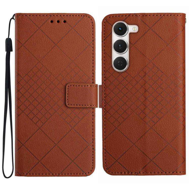 Rhombic Grid Texture Leather Phone Case, For Tecno Spark 40C, For Tecno Pova 7 5G, For Tecno Spark 40 Pro+ 4G, For Tecno Spark 40 Pro 4G, For Tecno Spark 40 4G, For Tecno Pova 7 Ultra 5G, For Tecno Pova 7 4G, For Tecno Pova Curve 5G                    ...