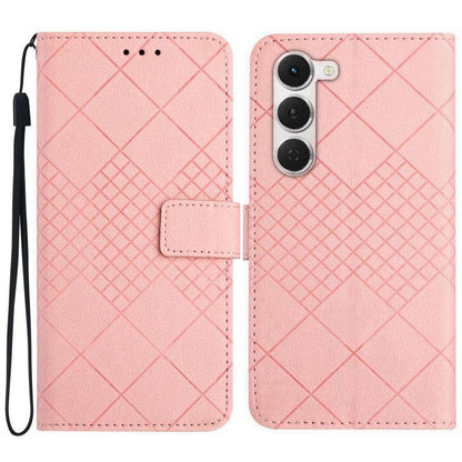 Rhombic Grid Texture Leather Phone Case, For Tecno Spark 40C, For Tecno Pova 7 5G, For Tecno Spark 40 Pro+ 4G, For Tecno Spark 40 Pro 4G, For Tecno Spark 40 4G, For Tecno Pova 7 Ultra 5G, For Tecno Pova 7 4G, For Tecno Pova Curve 5G                    ...
