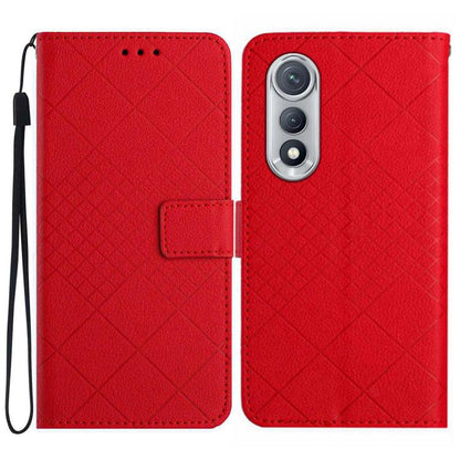 Rhombic Grid Texture Leather Phone Case, For Tecno Spark 40C, For Tecno Pova 7 5G, For Tecno Spark 40 Pro+ 4G, For Tecno Spark 40 Pro 4G, For Tecno Spark 40 4G, For Tecno Pova 7 Ultra 5G, For Tecno Pova 7 4G, For Tecno Pova Curve 5G                    ...