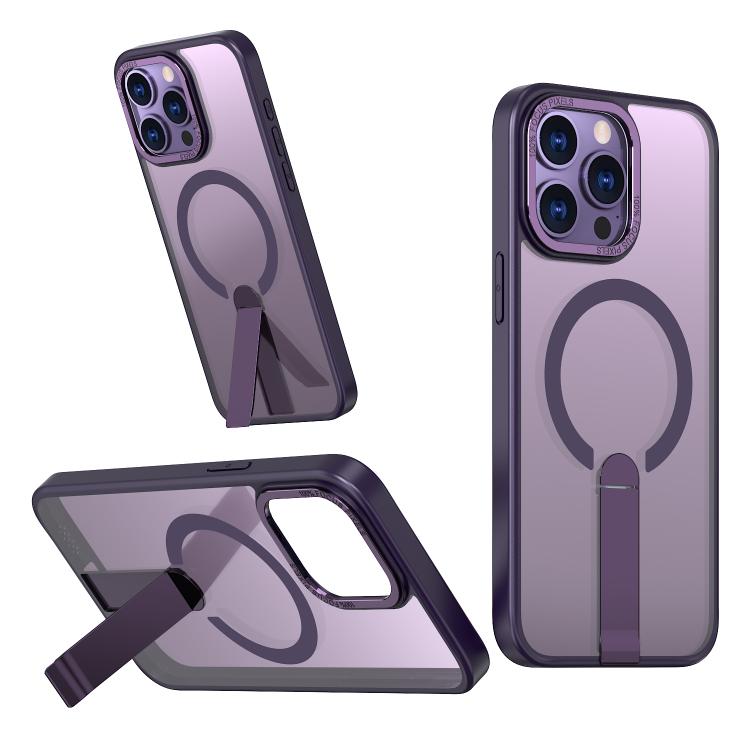 Star Shine Series TPU + PC MagSafe Phone Case with Fold Holder