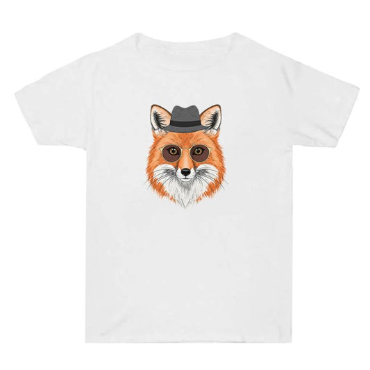 T-shirt d'été ample en coton à manches courtes imprimé Gentleman Fox, impression à la demande, tailles S, M, L, XL, XXL, XXXL