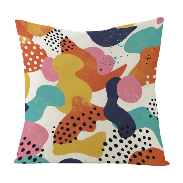 Color Paradise Printed Sofa Pillow With Core Print On Your Demand, 35x35cm, 40x40cm, 45x45cm, 50x50cm, 60x60cm