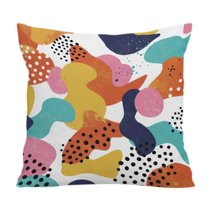 Color Paradise Printed Sofa Pillow With Core Print On Your Demand, 35x35cm, 40x40cm, 45x45cm, 50x50cm, 60x60cm