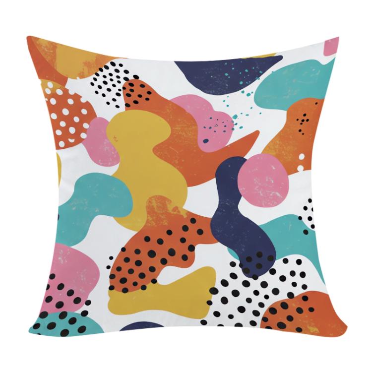 Color Paradise Printed Sofa Pillow With Core Print On Your Demand, 35x35cm, 40x40cm, 45x45cm, 50x50cm, 60x60cm