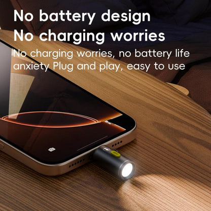 Type-C Power Mini Flashlight 210-230LM