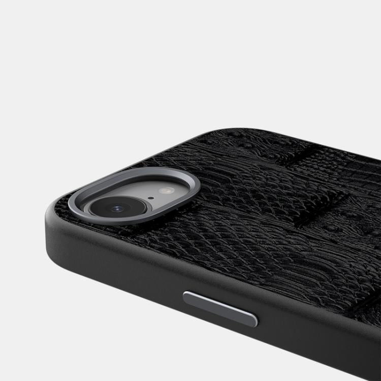 ABEEL Beast Pattern 6D Micro-Embossed MagSafe Genuine Leather Phone Case, For iPhone 17e / 16e, For iPhone 17 Pro Max, For iPhone 17 Pro, For iPhone 17, For iPhone Air, For iPhone 16 Pro Max, For iPhone 16 Pro, For iPhone 16 Plus, For iPhone 16        ...