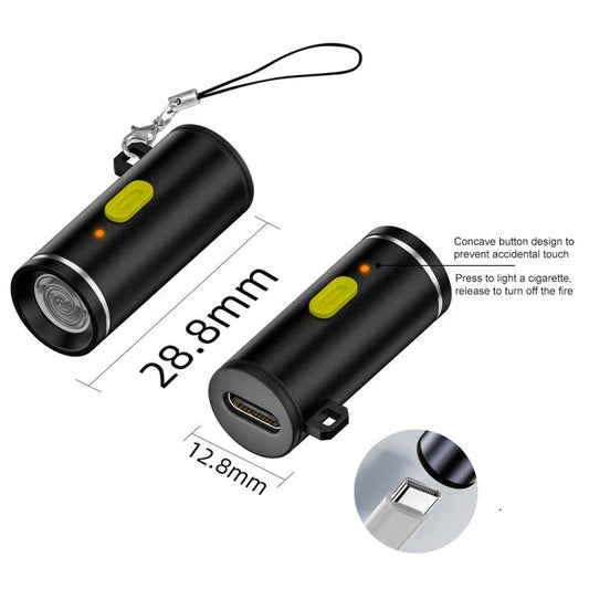 Adaptador portátil USB-C/Tipo C para encendedor de cigarrillos