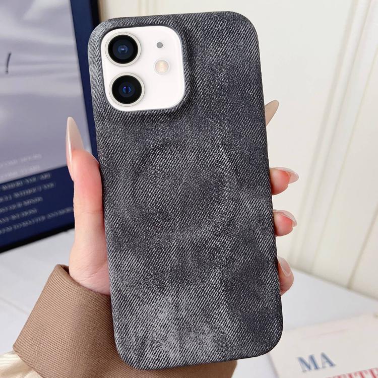Denim MagSafe Magnetic PC + PU Phone Case