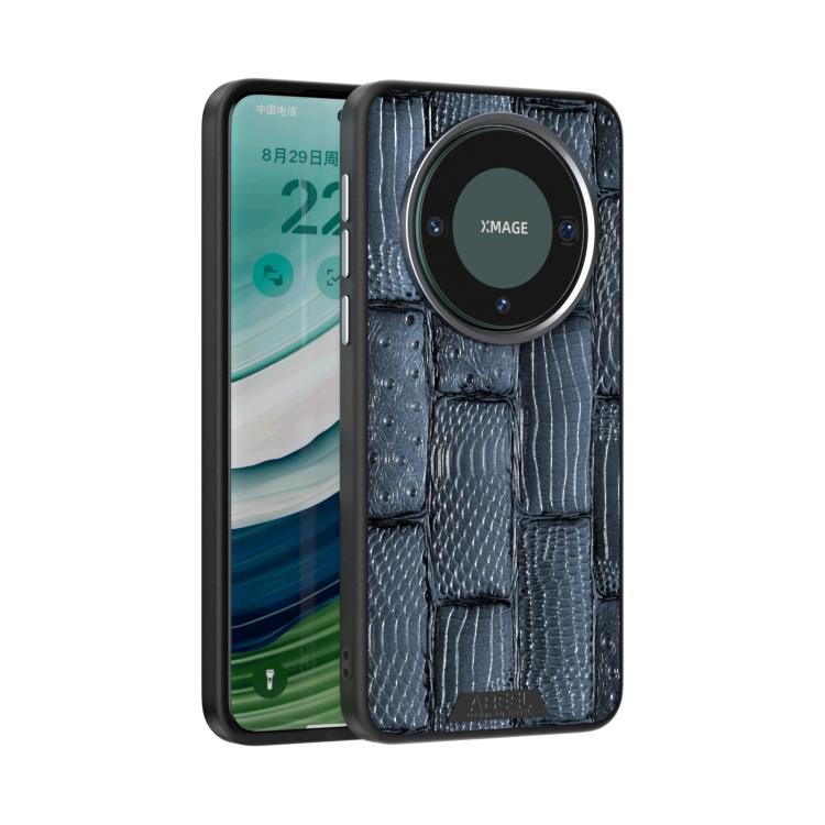 ABEEL Beast Pattern 6D Micro-Embossed MagSafe Genuine Leather Phone Case, For Huawei Pura 80 Ultra 5G, For Huawei Pura 80 Pro 5G / 80 Pro+ 5G, For Huawei Pura 80 5G, For Huawei nova 14 Ultra, For Huawei nova 14 Pro, For Huawei nova 14������������������...