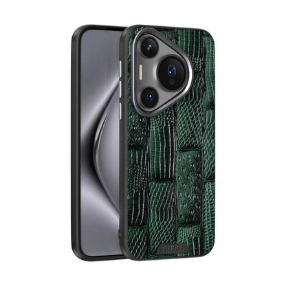ABEEL Beast Pattern 6D Micro-Embossed MagSafe Genuine Leather Phone Case, For Huawei Pura 80 Ultra 5G, For Huawei Pura 80 Pro 5G / 80 Pro+ 5G, For Huawei Pura 80 5G, For Huawei nova 14 Ultra, For Huawei nova 14 Pro, For Huawei nova 14������������������...