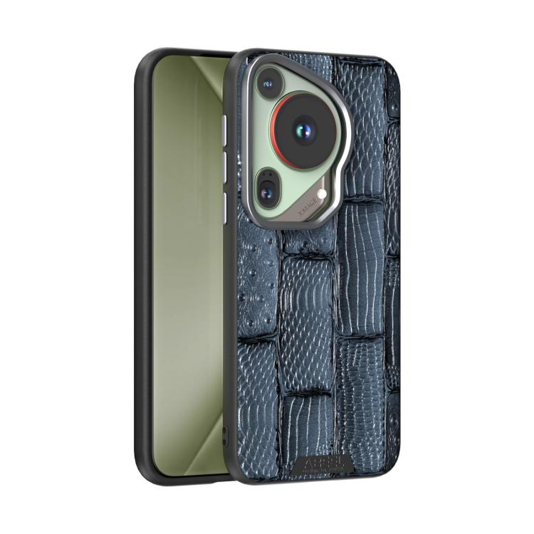 ABEEL Beast Pattern 6D Micro-Embossed MagSafe Genuine Leather Phone Case, For Huawei Pura 80 Ultra 5G, For Huawei Pura 80 Pro 5G / 80 Pro+ 5G, For Huawei Pura 80 5G, For Huawei nova 14 Ultra, For Huawei nova 14 Pro, For Huawei nova 14������������������...