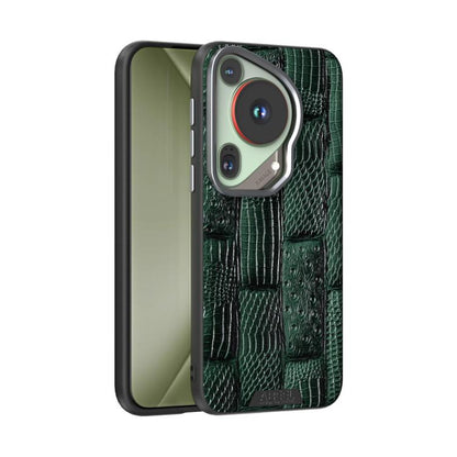 ABEEL Beast Pattern 6D Micro-Embossed MagSafe Genuine Leather Phone Case, For Huawei Pura 80 Ultra 5G, For Huawei Pura 80 Pro 5G / 80 Pro+ 5G, For Huawei Pura 80 5G, For Huawei nova 14 Ultra, For Huawei nova 14 Pro, For Huawei nova 14������������������...