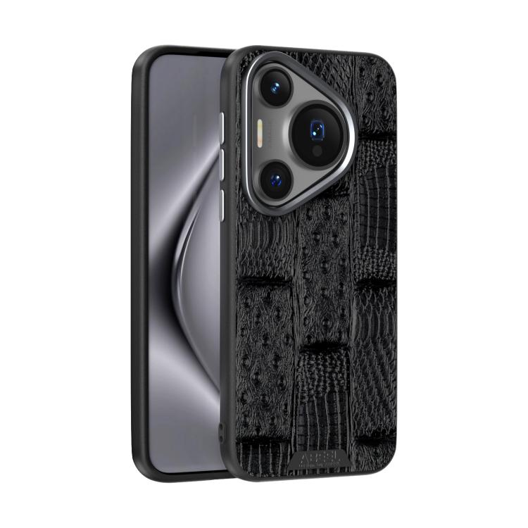 ABEEL Beast Pattern 6D Micro-Embossed MagSafe Genuine Leather Phone Case, For Huawei Pura 80 Ultra 5G, For Huawei Pura 80 Pro 5G / 80 Pro+ 5G, For Huawei Pura 80 5G, For Huawei nova 14 Ultra, For Huawei nova 14 Pro, For Huawei nova 14������������������...