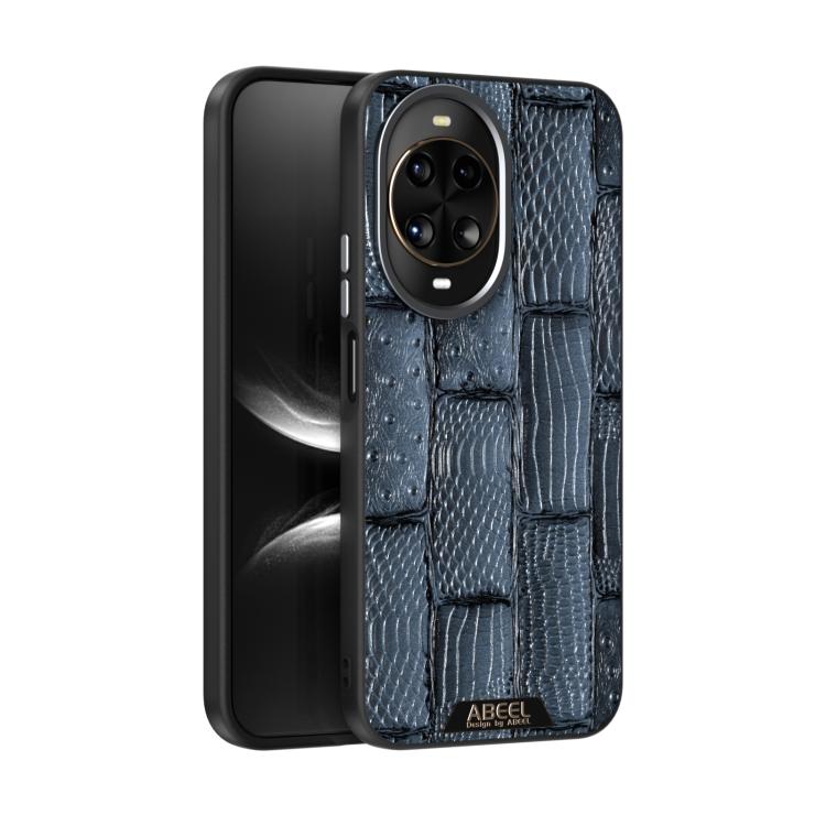 ABEEL Beast Pattern 6D Micro-Embossed MagSafe Genuine Leather Phone Case, For Huawei Pura 80 Ultra 5G, For Huawei Pura 80 Pro 5G / 80 Pro+ 5G, For Huawei Pura 80 5G, For Huawei nova 14 Ultra, For Huawei nova 14 Pro, For Huawei nova 14������������������...