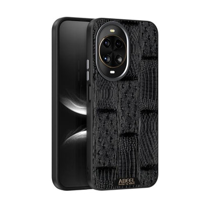 ABEEL Beast Pattern 6D Micro-Embossed MagSafe Genuine Leather Phone Case, For Huawei Pura 80 Ultra 5G, For Huawei Pura 80 Pro 5G / 80 Pro+ 5G, For Huawei Pura 80 5G, For Huawei nova 14 Ultra, For Huawei nova 14 Pro, For Huawei nova 14������������������...