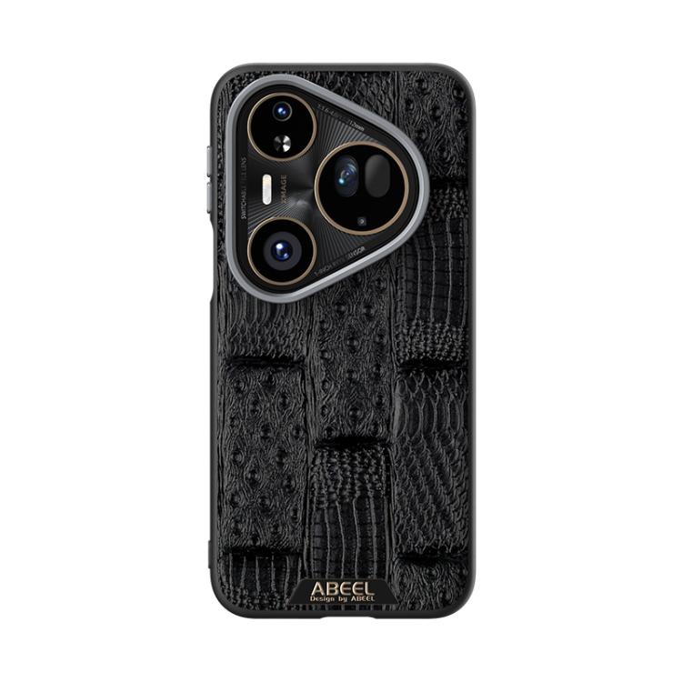 ABEEL Beast Pattern 6D Micro-Embossed MagSafe Genuine Leather Phone Case, For Huawei Pura 80 Ultra 5G, For Huawei Pura 80 Pro 5G / 80 Pro+ 5G, For Huawei Pura 80 5G, For Huawei nova 14 Ultra, For Huawei nova 14 Pro, For Huawei nova 14������������������...