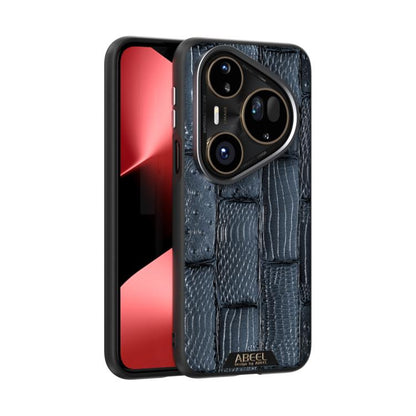 ABEEL Beast Pattern 6D Micro-Embossed MagSafe Genuine Leather Phone Case, For Huawei Pura 80 Ultra 5G, For Huawei Pura 80 Pro 5G / 80 Pro+ 5G, For Huawei Pura 80 5G, For Huawei nova 14 Ultra, For Huawei nova 14 Pro, For Huawei nova 14������������������...