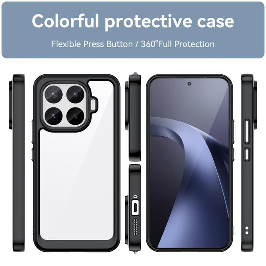 Colorful Series Acrylic Hybrid TPU Phone Case, For Xiaomi 17T Pro 5G, For Xiaomi 17T 5G, For Xiaomi Poco X8 Pro Max 5G, For Xiaomi Poco X8 Pro 5G, For Xiaomi 17 Ultra, For Xiaomi 17 Pro Max, For Xiaomi 17 Pro, For Xiaomi 17, For Xiaomi 15T Pro 5G      ...