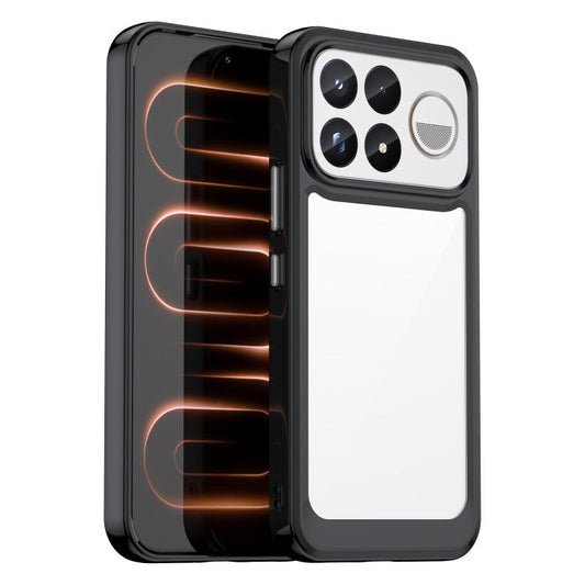 Colorful Series Acrylic Hybrid TPU Phone Case, For Xiaomi Poco F9 Ultra 5G, For Xiaomi 17T Pro 5G, For Xiaomi 17T 5G, For Xiaomi Poco X8 Pro Max 5G, For Xiaomi Poco X8 Pro 5G, For Xiaomi 17 Ultra, For Xiaomi 17 Pro Max, For Xiaomi 17 Pro, For Xiaomi 17...