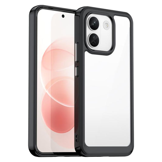 Colorful Series Acrylic Hybrid TPU Phone Case, For Xiaomi Poco M8 Power 5G, For Xiaomi Poco F9 Ultra 5G, For Xiaomi 17T Pro 5G, For Xiaomi 17T 5G, For Xiaomi Poco X8 Pro Max 5G, For Xiaomi Poco X8 Pro 5G, For Xiaomi 17 Ultra, For Xiaomi 17 Pro Max     ...