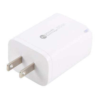 AR-PD12 65W QC3.0 USB and USB-C / Type-C PD Quick Charger, US Plug, US Plug