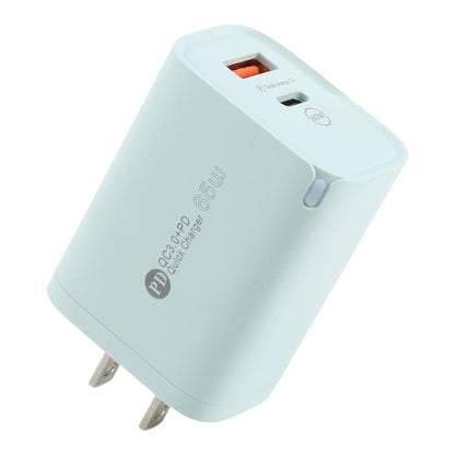 AR-PD12 65W QC3.0 USB and USB-C / Type-C PD Quick Charger, US Plug, US Plug