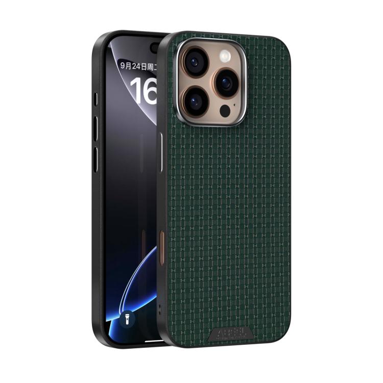 ABEEL Ruyi Pattern 6D Micro Relief MagSafe Leather Phone Case