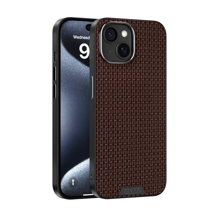 ABEEL Ruyi Pattern 6D Micro Relief MagSafe Leather Phone Case