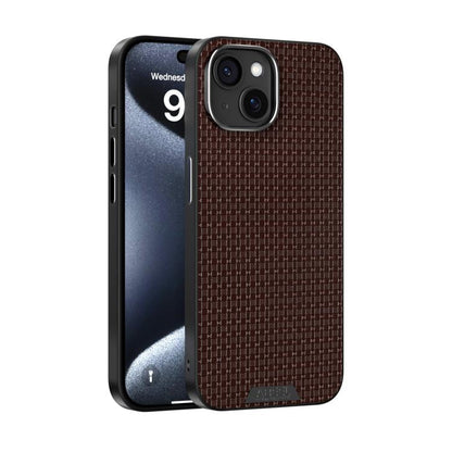 ABEEL Ruyi Pattern 6D Micro Relief MagSafe Leather Phone Case