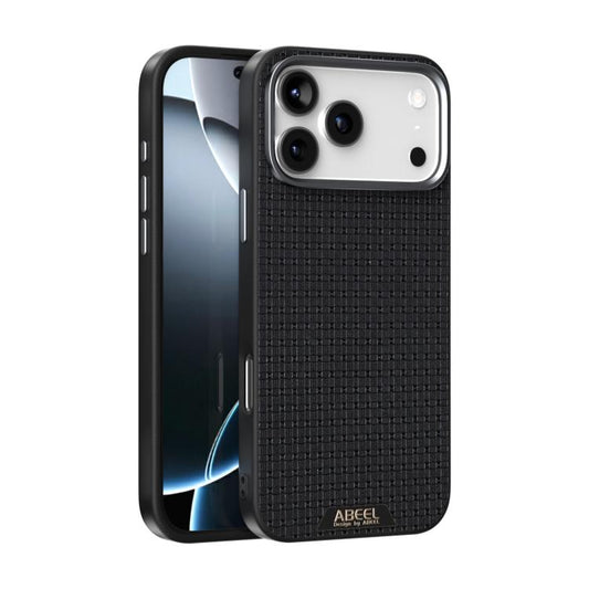 ABEEL Ruyi Pattern 6D Micro Relief MagSafe Leather Phone Case