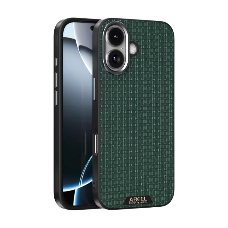 ABEEL Ruyi Pattern 6D Micro Relief MagSafe Leather Phone Case, For iPhone 17e / 16e, For iPhone 17 Pro Max, For iPhone 17 Pro, For iPhone 17, For iPhone Air, For iPhone 16 Pro Max, For iPhone 16 Pro, For iPhone 16 Plus, For iPhone 16                   ...
