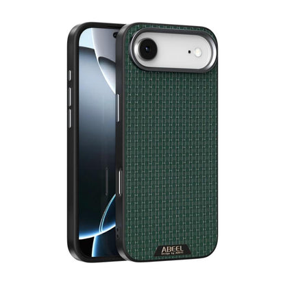 ABEEL Ruyi Pattern 6D Micro Relief MagSafe Leather Phone Case