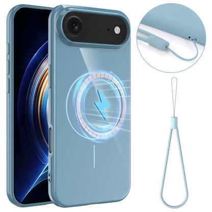 Glossy TPU Shockproof MagSafe Phone Case with Lanyard, For iPhone 17e / 16e, For iPhone 17 Pro Max, For iPhone 17 Pro, For iPhone 17, For iPhone Air, For iPhone 16 Pro Max, For iPhone 16 Pro, For iPhone 16 Plus, For iPhone 16, For iPhone 15 Pro Max    ...