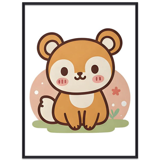 Squirrel Decorative Painting with PS Frame Print On Your Demand, 15x20cm, 20x20cm, 30x30cm, 40x40cm, 50x50cm, 60x60cm, 70x70cm, 80x80cm, 90x90cm