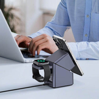X11 180 Degree Rotation 4 in 1 Magnetic Wireless Charging, X11