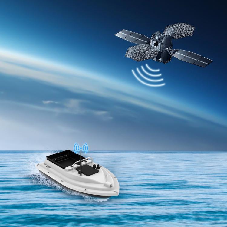 D26C Two Hoppers Smart Remote Control Fishing Bait Boat Support GPS Positioning, US Plug, EU Plug, UK Plug