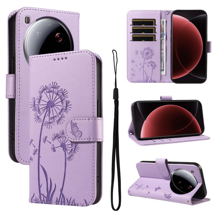 Dandelion Embossed Pattern Flip Leather Phone Case, For Xiaomi 17 Max 5G, For Xiaomi 17T Pro 5G Global, For Xiaomi 17T 5G Global, For Xiaomi Poco X8 Pro Max 5G, For Xiaomi Poco X8 Pro 5G, For Xiaomi 17 Ultra, For Xiaomi 17 Pro Max, For Xiaomi 17       ...