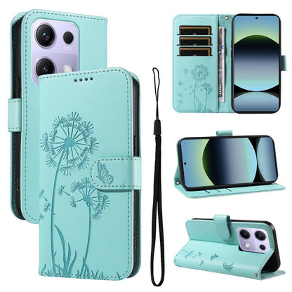 Dandelion Embossed Pattern Flip Leather Phone Case, For Xiaomi 17 Max 5G, For Xiaomi 17T Pro 5G Global, For Xiaomi 17T 5G Global, For Xiaomi Poco X8 Pro Max 5G, For Xiaomi Poco X8 Pro 5G, For Xiaomi 17 Ultra, For Xiaomi 17 Pro Max, For Xiaomi 17       ...